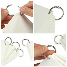Load image into Gallery viewer, Mr. Pen- Loose Leaf Binder Ring, 40 Pack, Binder Rings 1 Inch, Binder Rings, Book Rings, Metal Rings for Index Cards, Rings for Flash Cards, Index Card Rings, Paper Rings, Small Binder Ring, Book Ring
