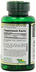 Nature's Bounty Vitamin E Pills and Supplement Softgels , Supports Antioxidant Health, 400iu, 120 Count