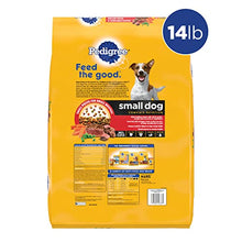Load image into Gallery viewer, Pedigree Small Dog Complete Nutrition Small Breed Adult Dry Dog Food Grilled Steak and Vegetable Flavor Dog Kibble, 14 lb. Bag
