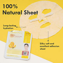 Load image into Gallery viewer, DERMAL 24 Combo Pack Collagen Essence Full Face Facial Mask Sheet - Sensitive Soothing, Anti-Acne, Nourishing Cleansing Korean Face Mask - Natural Skincare Spa Facial Mask Set for Women, Men
