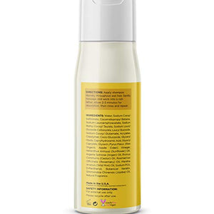 Vegan Apple Cider Vinegar Shampoo - Color Safe Clarifying Shampoo with Argan Oil Keratin and Rosemary Essential Oil - Jojoba Oil Scalp Treatment and Hair Loss Shampoo for Dry Damaged Hair Treatment
