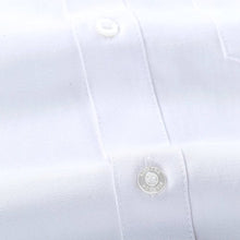 Load image into Gallery viewer, Bienzoe Boy's School Uniform Long Sleeve Oxford Shirt 2Pcs Pack White 12
