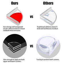 Load image into Gallery viewer, [36 Pack] Slim Clear Edge Bumpers, Tomorotec Corner Protectors Edge Guards Corner Cushion for Baby Safety for Furniture, Slim Table, Windows, Bed and etc
