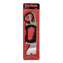 Load image into Gallery viewer, Kershaw PT-2 Compact Keychain Pry Tool (8810X); Features Bottle Opener, Two Screwdriver Tips, Pry Bar, Wire Scraper, Three Hex Drives; Made of 8Cr13MoV Stainless Steel; 0.8 OZ, 3.75 In. Overall Length
