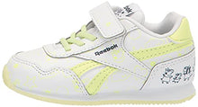 Load image into Gallery viewer, Reebok Kids Classic Jogger 3.0 Sneaker, FTWWHT/ENEGLW/FTWWHT, 9.5 US Unisex Toddler
