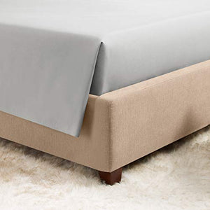 7 Piece Split King Sheets - Bed Sheets Split King Size – Bed Sheet Set Split King Size - 7 PC Sheets - Deep Pocket Sheets Microfiber Bedding Sets Hypoallergenic Sheets - Split King - Silver Light Gray