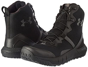 Under Armour Men's Micro G Valsetz Military and Tactical Boot, Black (001)/Black, 11 M US