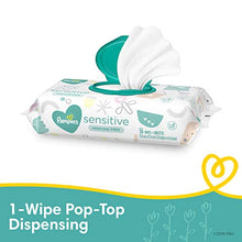 Load image into Gallery viewer, Pampers Choose Your Count, Sensitive Water Based Baby Diaper Wipes, Hypoallergenic and Unscented, (Packaging May Vary) White, 336 Count

