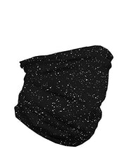 Load image into Gallery viewer, Into the AM Black - Paint Splatter Neck Gaiter Face Scarf Mask Bandana Gator
