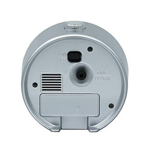 SEIKO Mai Alarm Clock, Silver