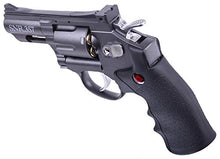 Load image into Gallery viewer, Crosman SNR357 .177-Caliber Pellet/4.5 MM BB CO2-Powered Snub Nose Revolver, Black/Grey
