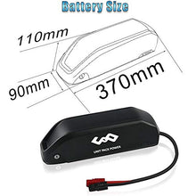 Load image into Gallery viewer, Battery 52V 12.5AH for Ebike,Electric Bike Lithium ion Battery 52V 1200W / 1000W / 750W / 500W for E-Bike Motor,Waterproof Shell
