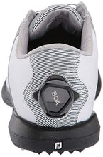 Load image into Gallery viewer, FootJoy Women's DryJoys Boa Golf Shoes, White/Black Print, 7.5 M US

