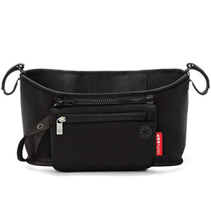 Skip Hop Universal Stroller Organizer: Insulated Beverage and Essentials Stroller Caddy, Black