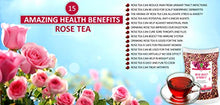 Load image into Gallery viewer, Dualspices Rose Buds &amp; Petals Tea 4 Oz - Food Grade Edible Fragrant Natural Healthy Best for Tea, Baking, Making Rose Water, Crafting Freshest Directly from BULGARIA
