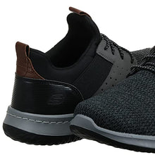 Load image into Gallery viewer, Skechers Men's Classic Fit-Delson-Camden Sneaker,black/Grey,9.5 M US
