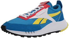 Load image into Gallery viewer, Reebok unisex-adult Classic Legacy Sneaker dynamic blue/horizon blue/instinct red 10 medium US
