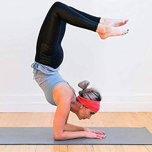 Load image into Gallery viewer, Headbands For Women, 6 PCS Cotton Headbands Yoga Sports Headbands Elastic Non Slip Sweat Bands Workout Headband
