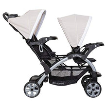 Load image into Gallery viewer, Baby Trend Sit N Stand Compact Easy Fold Toddler Baby Infant Double Stroller with Baby Trend Ally 35 Baby Infant Car Seat Carrier with Cozy Cover
