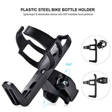 Load image into Gallery viewer, RUNACC Adjustable Bike Bicycle MTB Water Bottle Holder Rack Cage Black
