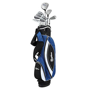 Confidence Golf Mens Power V3 Hybrid Club Set & Stand Bag Lefty