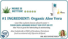 Load image into Gallery viewer, Aloe Cadabra Flavored Personal Lubricant &amp; Moisturizer for Her, Him &amp; Couples, Best Natural Lube Oral Gel Vanilla, 2.5 oz (Pack of 2)
