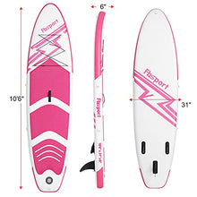 Load image into Gallery viewer, FBSPORT 10&#39;6&quot; Premium Inflatable Stand Up Paddle Board, Yoga Board with Durable SUP Accessories &amp; Carry Bag.Wide Stance, Surf Control, Non-Slip Deck, Leash, Paddle and Pump for Youth &amp; Adult
