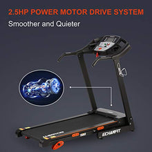 Load image into Gallery viewer, ECHANFIT Folding Treadmill Electric Motorized Running Machine with 2.5 HP Power 15 Preset Programs 17&#39;&#39;Wide Tread Belt 8.5 MPH Max Speed for Home Use
