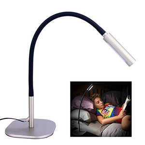 acegoo Bedside Reading Light Dimmable LED Desk Lamp with Bendable Neck Rotatable Light Source, Portable Minimalist Task Table Light for Kids/Bedrooms/Office/Dorm/Computers, Lamp Head Touch Control