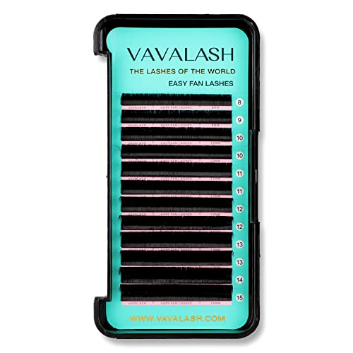 Eyelash Extension Supplies D Curl 0.07 Rapid Volume Lash Extensions Easy Fan 3D 4D 5D 6D 7D 10D Automatic Blooming Flower Lashes Self Fanning Lashes Russian Volume Individual Lashes （D-0.07,8-15mm）