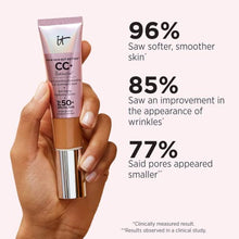 Load image into Gallery viewer, it COSMETICS Your Skin But Better Cc+ Cream Illumination, Light Medium (C) - Full-Coverage Foundation, Hydrating Serum &amp; Spf 50+ Sunscreen - Radiant Finish - 1.08 Fl Oz Light Medium (Cool Undertone)
