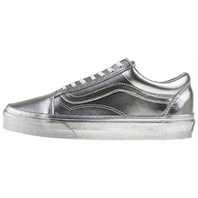 Load image into Gallery viewer, Vans Old Skool Womens Trainers Silver - 5 UK
