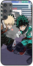 Load image into Gallery viewer, Compatible with Samsung Galaxy S22 Ultra case My Hero with Academia mha Deku bakugo 122 TPU Soft Black Protective Cover
