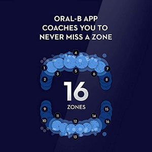 Oral-B iO Series 9 Electric Toothbrush with 3 Replacement Brush Heads, Black Onyx