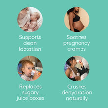 Load image into Gallery viewer, Greater Than - Hydration for Pregnant and Breastfeeding Moms - Fruit Infused Coconut Water - No Added Sugar. All Natural Lactation Support - Ditch the Cookies &amp; Teas - Variety Pack of 8 - 11.2oz
