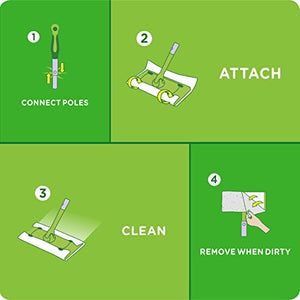 Swiffer Sweeper Dry Sweeping Pad, Multi Surface Refills for Dusters Floor Mop with Febreze Lavender Scent, 26 Count (Pack of 2)