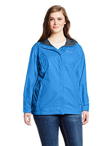 Columbia Women's Plus Size Big Arcadia II Jacket, Stormy Blue, 1X