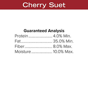 Blue Seal Cherry Bird Suet Cake | No Mess Wild Bird Suet | 11 oz (12 Pack)