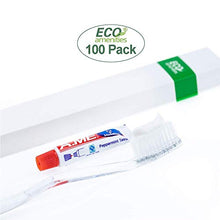 Load image into Gallery viewer, ECO amenities Dental Kit Bundle with Shave Kit Hotel Toiletries in Bulk
