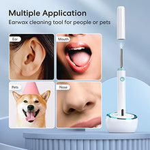 Load image into Gallery viewer, Ear Wax Removal, Ear Cleaner with Camera, Ear Wax Removal Tool with 1080p HD, Wireless Otoscope with Light, Ear Wax Removal Kit for iPhone，ipad, Android Phones

