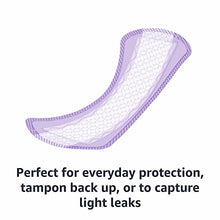 Load image into Gallery viewer, Amazon Basics Daily Pantiliner, Long Length, 120 Count, 3 Packs of 40 (Previously Solimo)
