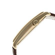 Load image into Gallery viewer, Peugeot Vintage Contoured Doctors Style Watch with Leather Band
