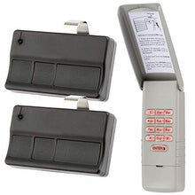 Load image into Gallery viewer, Keypad and 2 Remotes for Liftmaster Garage Door Opener (373LM + 377LM) 315mhz Purple Learn Button
