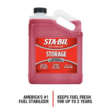 Load image into Gallery viewer, STA-BIL Storage Fuel Stabilizer - Keeps Fuel Fresh For Up To Two Years, Effective In All Gasoline, For Quick, Easy Starts, Treats Up To 80 Gallons, 32oz (22214-12PK)
