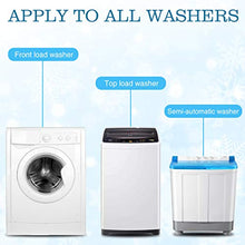 Load image into Gallery viewer, CAMTOA Solid Washing Machine Cleaner Effervescent Tablet Washer Cleaner Eco-Friendly Deep Cleaning Detergent with Triple Decontamination for Front Load and Top Load Washers （12 PCS）

