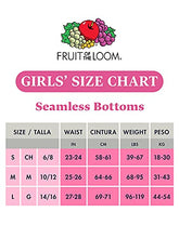Load image into Gallery viewer, Fruit of the Loom Girl's Breathable Underwear (Pack of 6) Underwear, bikini/assorted, 8
