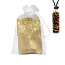 Load image into Gallery viewer, Orgone Healing Pendant Adjustable Cord 7 Chakra Stones Necklace EMF Protection
