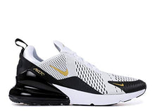 Load image into Gallery viewer, Nike Men's Air Max 270 White/Black/Gold AV7892-100 (Size: 10)
