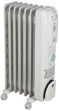 Load image into Gallery viewer, De'Longhi Comfort Temp Full Room Radiant Thermostat, 3 Heat Settings, Energy Saving, Safety Features, Nice for Home with Pets/Kids, 27" x 6.5" x 15.5", Light Gray
