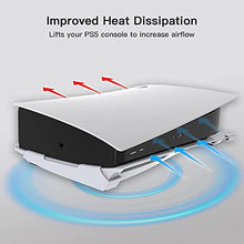 Load image into Gallery viewer, NexiGo PS5 Accessories Holiday Bundle, DualSense Controller Charger Special Edition, PS5 Cooling Fan with LED Light, Horizontal Stand for Disc &amp; Digital Edition
